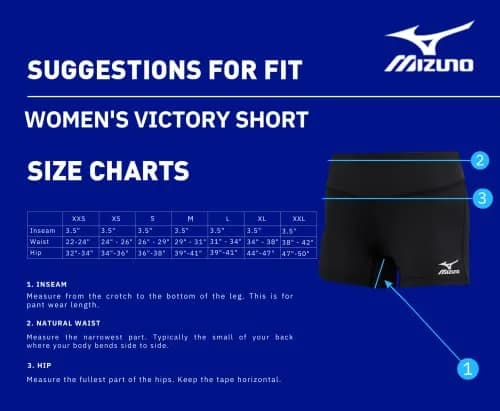 Mizuno Women's Victory 3.5" Inseam Volleyball Shorts Red | Lightweight, Supportive Activewear for Women thumbnail 5