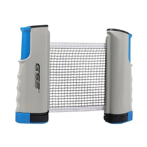 GSE Games & Sports Expert Grey Sport Table Game | Retractable Net & Post, Adjustable, Portable, Easy Setup thumbnail 1