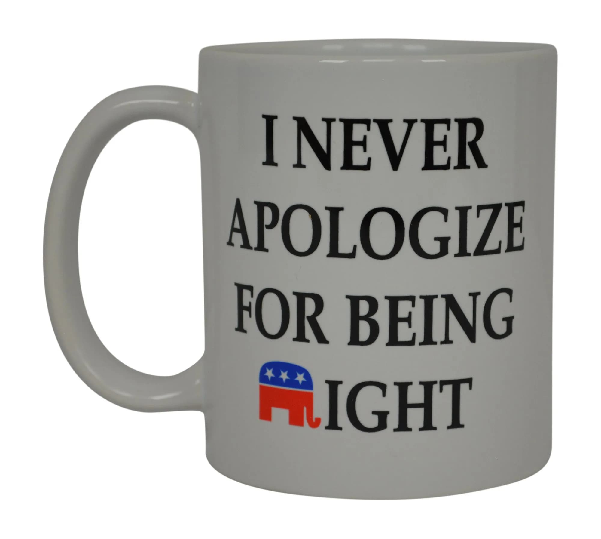 Rogue River Tactical Funny Coffee Mug 11oz | Conservative Gag Gift for Republicans - main product image
