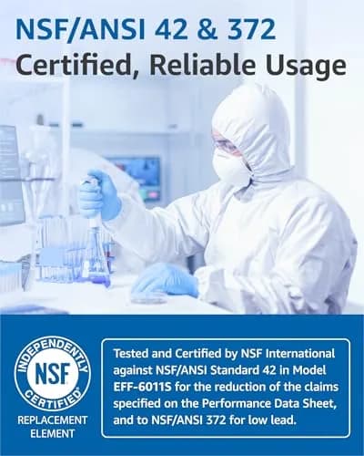 Filterlogic Refrigerator Water Filter Replacement for Samsung DA29-00003G, 3 Pack | NSF Certified for Purity thumbnail 4