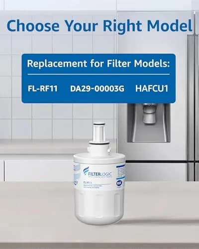 Filterlogic Refrigerator Water Filter Replacement for Samsung DA29-00003G, 3 Pack | NSF Certified for Purity thumbnail 3