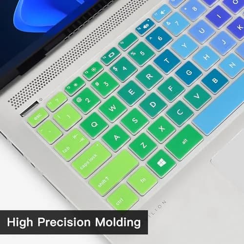 CaseBuy Keyboard Cover for HP 14 Series | Durable Silicone, Washable & Dustproof (29cm x 10.9cm) thumbnail 4