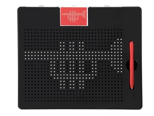 Guidecraft Magna Tablet with 10 Double-sided Design Cards | Magnetic Drawing Board for Kids, S.T.E.M Learning & Educational Toy (12"L x 10"W) thumbnail 5