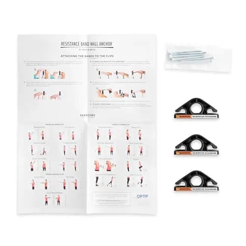 OPTP Resistance Band Wall Anchor Kit by Bob & Brad | Versatile Exercise Anchor, USA Made thumbnail 3