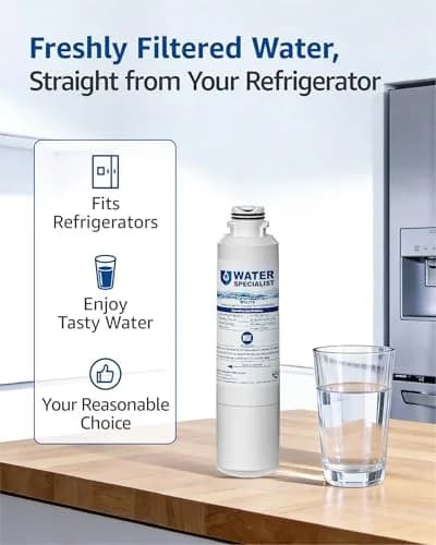 Waterspecialist Refrigerator Water Filter 2-Pack | NSF 42/372 Certified for Samsung DA29-00020B thumbnail 7