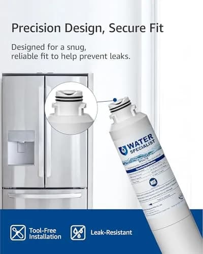 Waterspecialist Refrigerator Water Filter 2-Pack | NSF 42/372 Certified for Samsung DA29-00020B thumbnail 8
