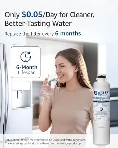 Waterspecialist Refrigerator Water Filter 2-Pack | NSF 42/372 Certified for Samsung DA29-00020B thumbnail 9