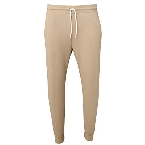 Bella + Canvas Unisex Jogger Sweatpant S Athletic Heather | Unisex Athletic Fit, Cotton Blend, Side Pockets thumbnail 6