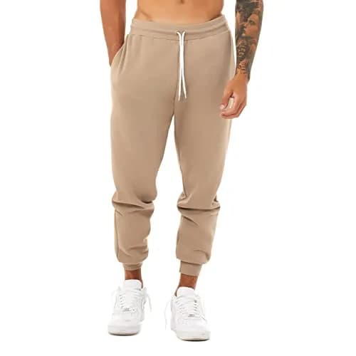 Bella + Canvas Unisex Jogger Sweatpant S Athletic Heather | Unisex Athletic Fit, Cotton Blend, Side Pockets thumbnail 7