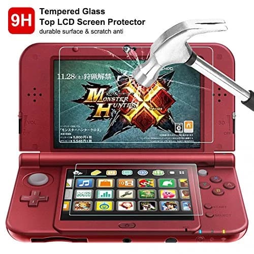 AFUNTA Hard Shell Travel Case for NEW 3DS XL & 3DS XL with Crystal Cover & Screen Protectors | Fits 2 Consoles & Accessories thumbnail 5