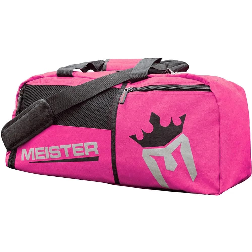 Meister Vented Convertible Duffel/Backpack Sports Gym Bag - Pink | 66cm x 30cm x 30cm | Breathable & Water-Resistant - main product image