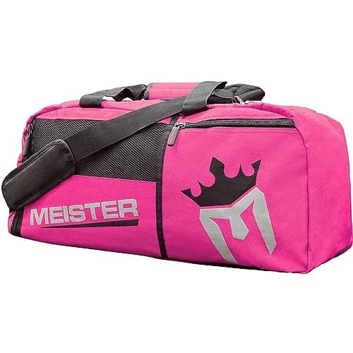 Meister Vented Convertible Duffel/Backpack Sports Gym Bag - Pink | 66cm x 30cm x 30cm | Breathable & Water-Resistant thumbnail 1