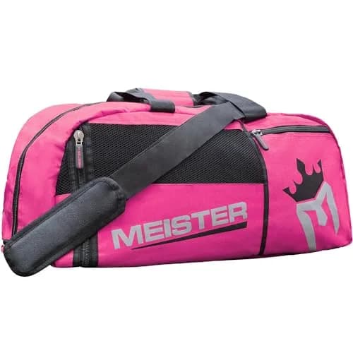 Meister Vented Convertible Duffel/Backpack Sports Gym Bag - Pink | 66cm x 30cm x 30cm | Breathable & Water-Resistant thumbnail 2