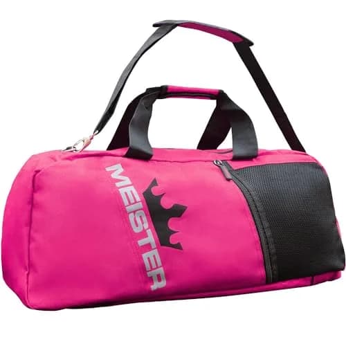 Meister Vented Convertible Duffel/Backpack Sports Gym Bag - Pink | 66cm x 30cm x 30cm | Breathable & Water-Resistant thumbnail 3