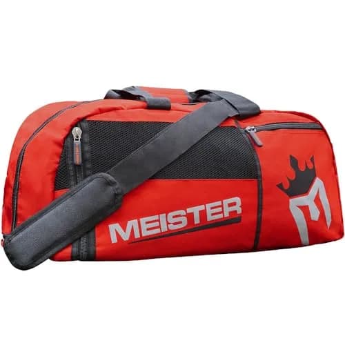 Meister Vented Convertible Duffel/Backpack Sports Gym Bag 66cm (26") Red | Breathable & Carry-On Compliant thumbnail 2
