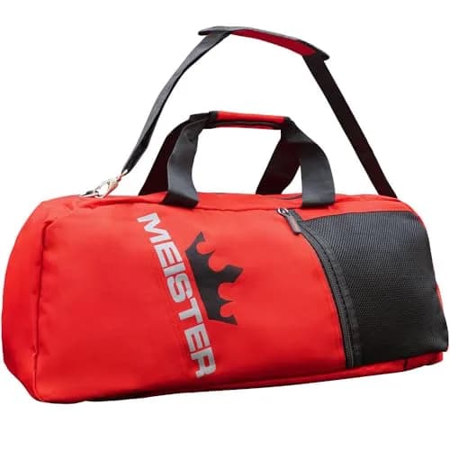 Meister Vented Convertible Duffel/Backpack Sports Gym Bag 66cm (26") Red | Breathable & Carry-On Compliant thumbnail 3