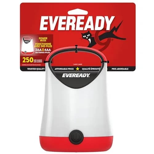 Eveready Red Electric Camping Lantern X-250 | 100 Hour Runtime, Water Resistant thumbnail 6