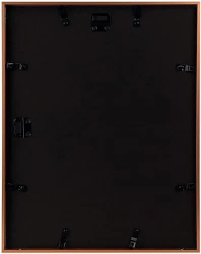 Golden State Art 11x14 Rose Gold Aluminum Frame, Real Glass, Mat Fits 8x10 | Elegant Wall & Tabletop Display thumbnail 4