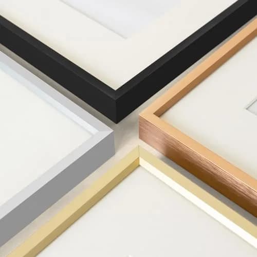 Golden State Art 11x14 Rose Gold Aluminum Frame, Real Glass, Mat Fits 8x10 | Elegant Wall & Tabletop Display thumbnail 9