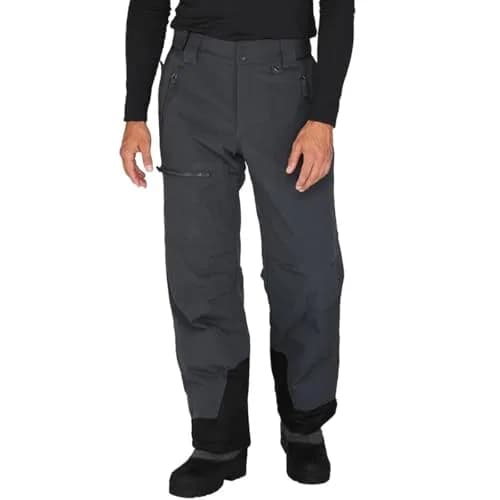 Arctix Men's Mountain Insulated Ski Pants, Charcoal, XX-Large/32" Inseam | Lightweight warmth for winter sports thumbnail 2