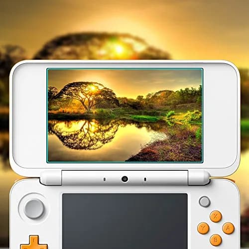 AFUNTA Crystal Clear Case & EVA Carrying Case with Screen Protectors for New 2DS XL | 2-Piece Set thumbnail 9