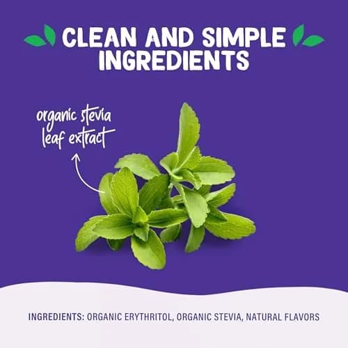 Pyure Organic Stevia Packets Zero Calorie Sweetener 80 Count | USDA Organic & Non-GMO Verified thumbnail 7