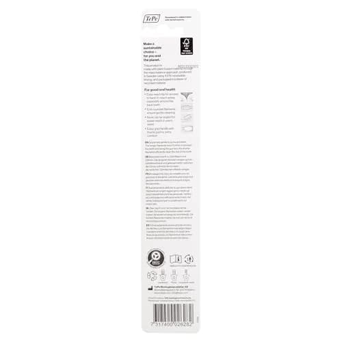 TePe Supreme Compact Soft Toothbrushes, 1 Pack | Soft Bristle Toothbrush for Sensitive Teeth & Gums thumbnail 6