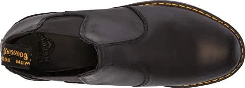 Dr. Martens Rometty Chelsea Boot, Black Burnished Wyoming | Classic Edgy Style for Women thumbnail 3
