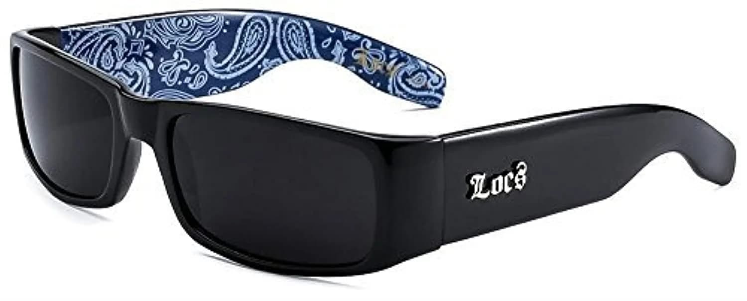 Locs Hardcore Black 0103 Sunglasses | 52mm (2.05in) Lens Width, 140mm Arm Length | Polarized - main product image