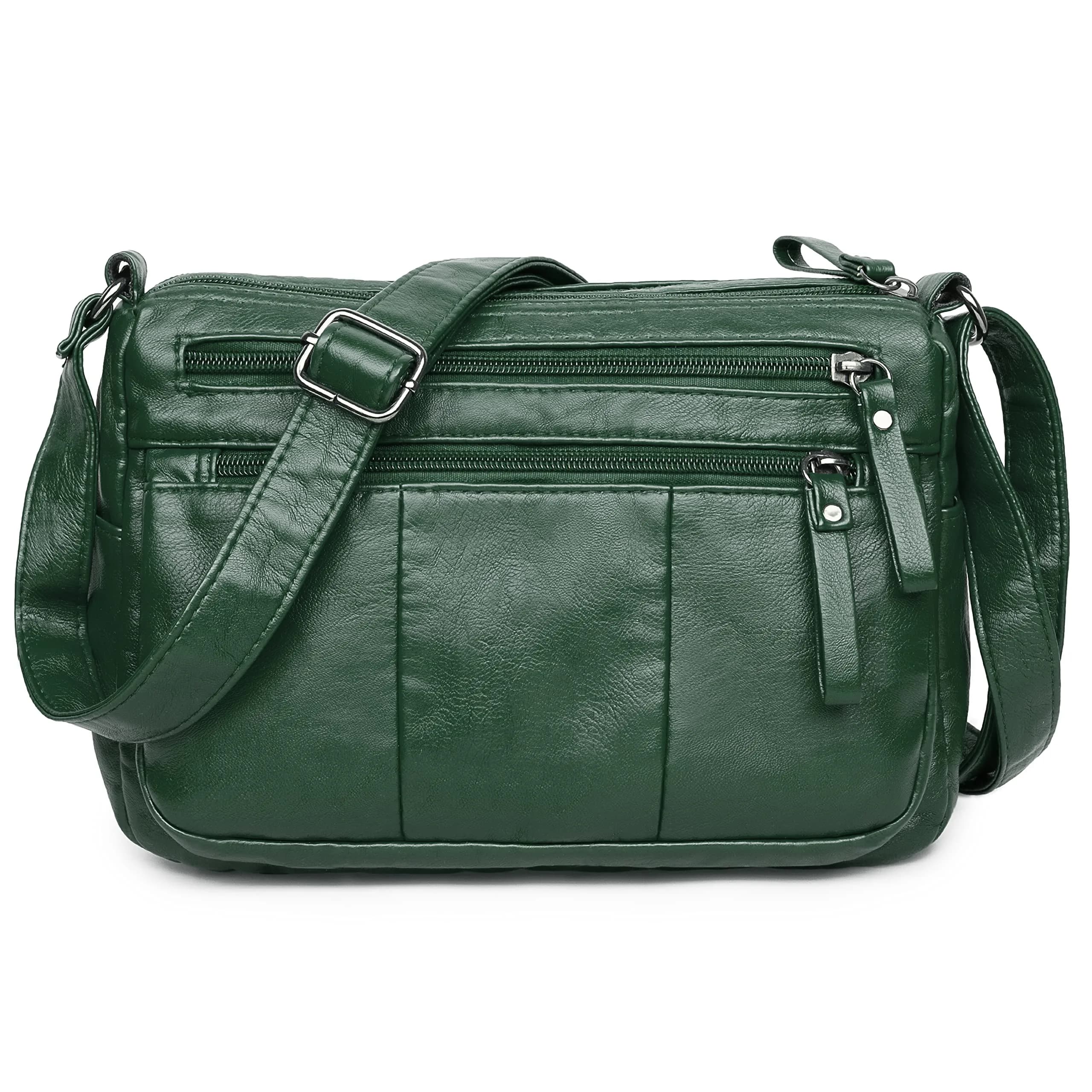 VOLGANIK ROCK Soft PU Leather Shoulder Bag 26cm (10.2") | Versatile Crossbody Purse for Women - main product image