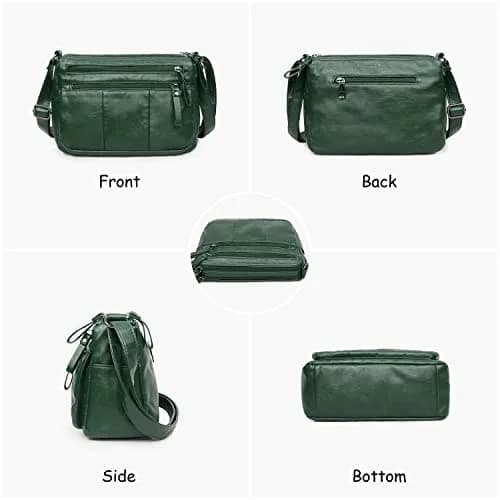 VOLGANIK ROCK Soft PU Leather Shoulder Bag 26cm (10.2") | Versatile Crossbody Purse for Women thumbnail 4