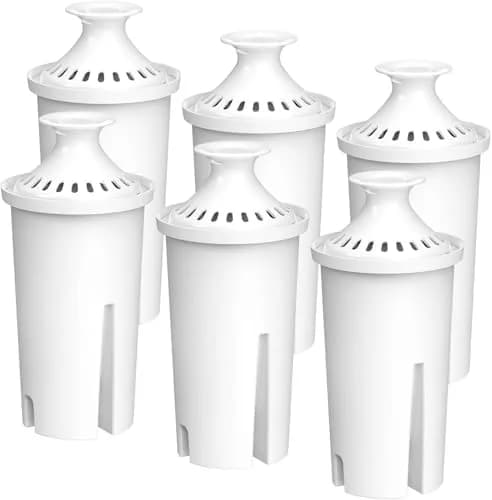 Filterlogic Water Filter Replacement for Brita® Classic 35557, OB03 | NSF Certified, 6 Pack, Easy Install, Leak-Free Fit thumbnail 1