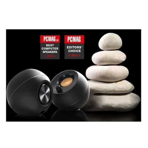 Creative Pebble 2.0 USB Desktop Stereo Speakers | 16W RMS Power, 2.0 Channel, Black thumbnail 5