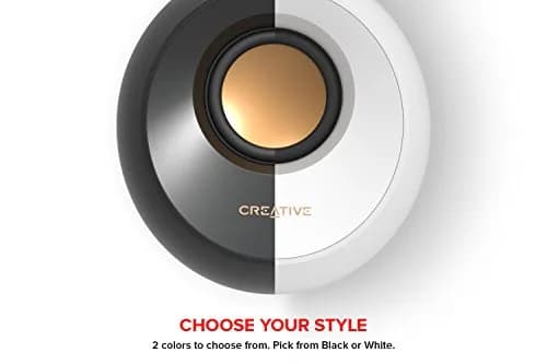 Creative Pebble 2.0 USB Desktop Stereo Speakers White | 4.4W RMS Power, 100 Hz - 17 kHz Frequency Response thumbnail 6