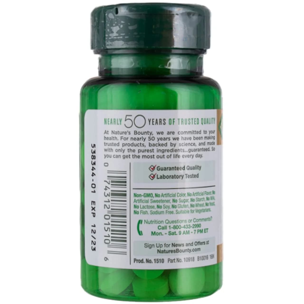 Nature's Bounty Pure Vitamin C Tablets 500 mg (100 Count, Pack of 4) | Immune Support & Antioxidant Protection - view 3