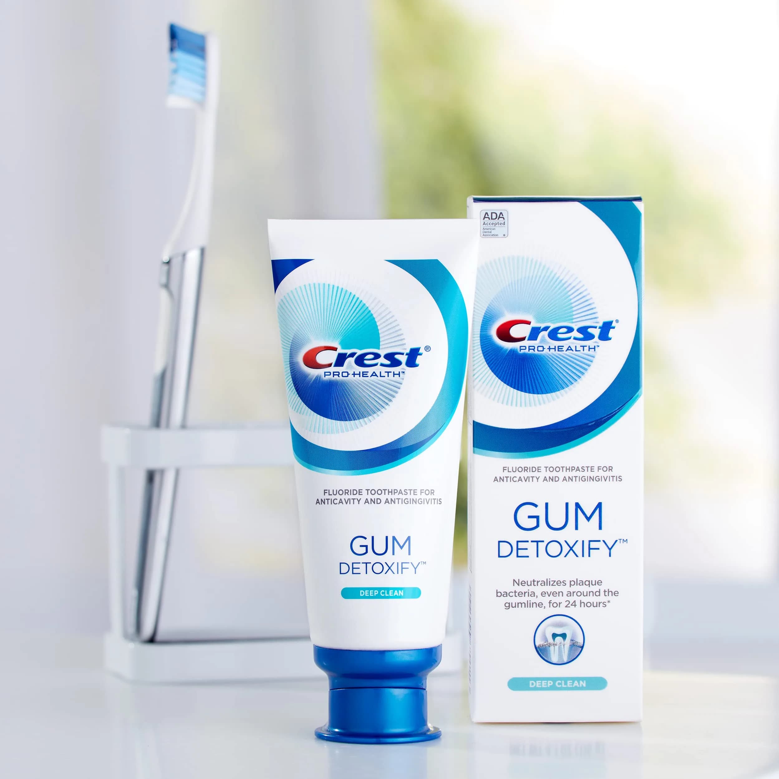 Crest Gum Detoxify Deep Clean Toothpaste Mint 12.3 oz (364 ml) | Clinically Proven Healthier Gums - view 7