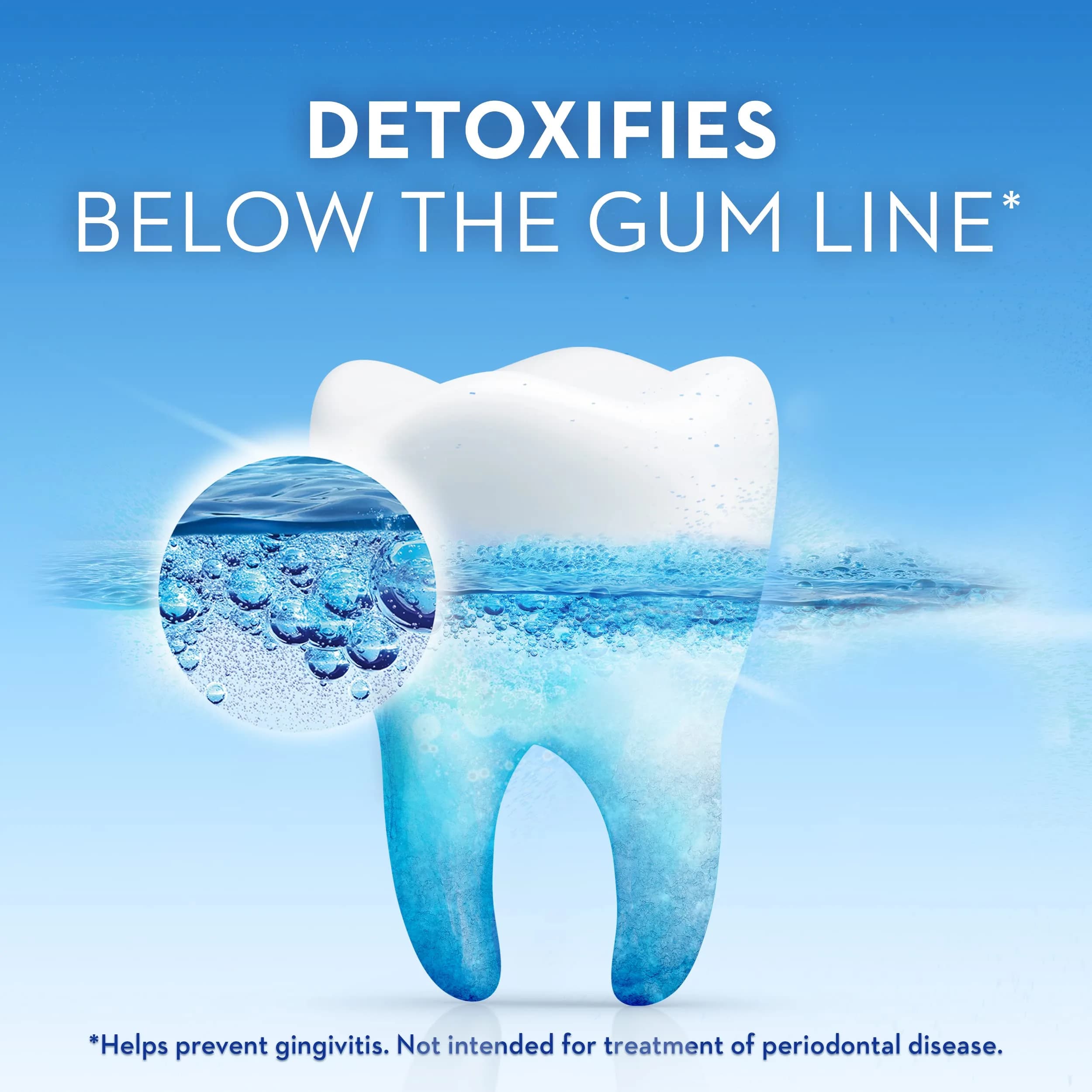 Crest Gum Detoxify Deep Clean Toothpaste - 3 Pack, 4.1 oz Each | Clinically Proven Healthier Gums - view 2