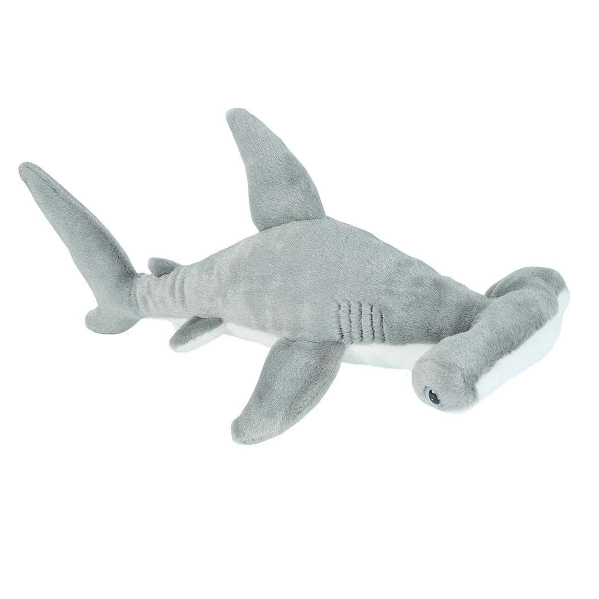 Wild Republic Hammerhead Shark Plush, 13" | Realistic Sea Creature Toy for Kids