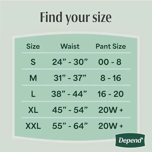 Depend Fresh Protection Adult Diapers for Women Medium | Ultra-Absorbent, Odor-Controlled Comfort (70-120 chars) thumbnail 3