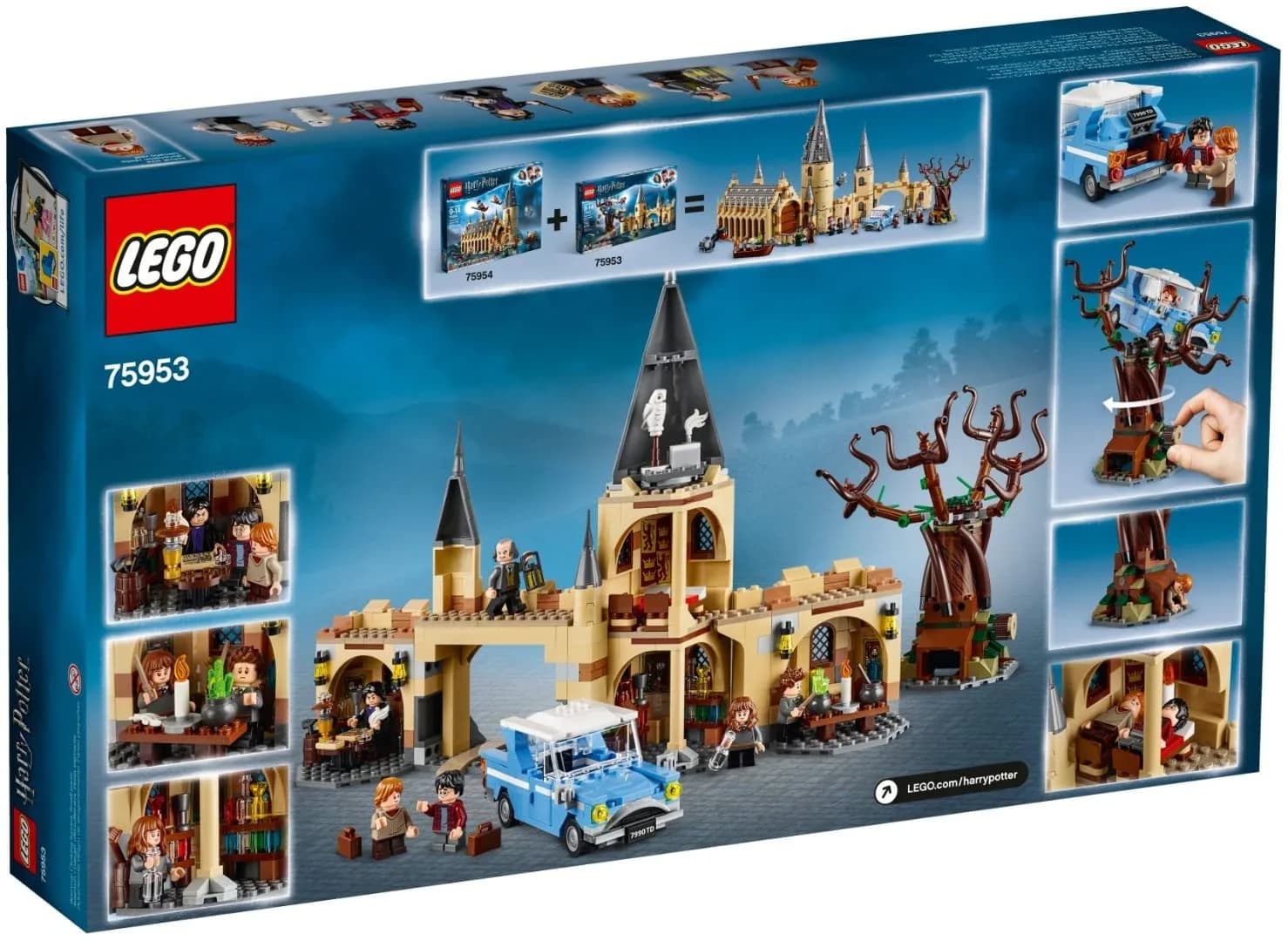 LEGO Harry Potter Hogwarts Whomping Willow Toy 75953 | 753 Pieces - view 2