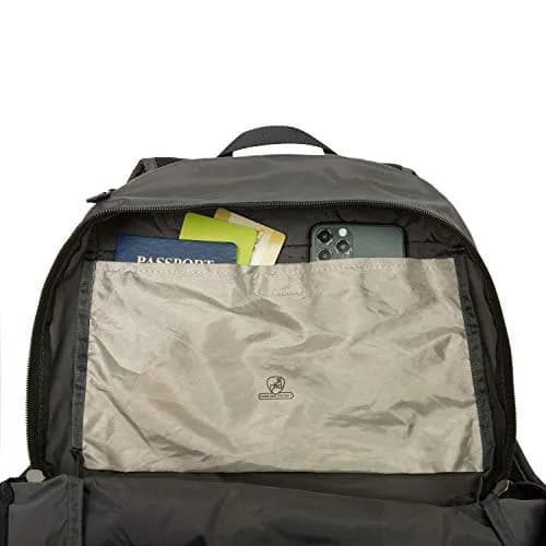 Travelon Anti-Theft Active Packable Backpack Charcoal | 18.5L (0.52 m³) thumbnail 7