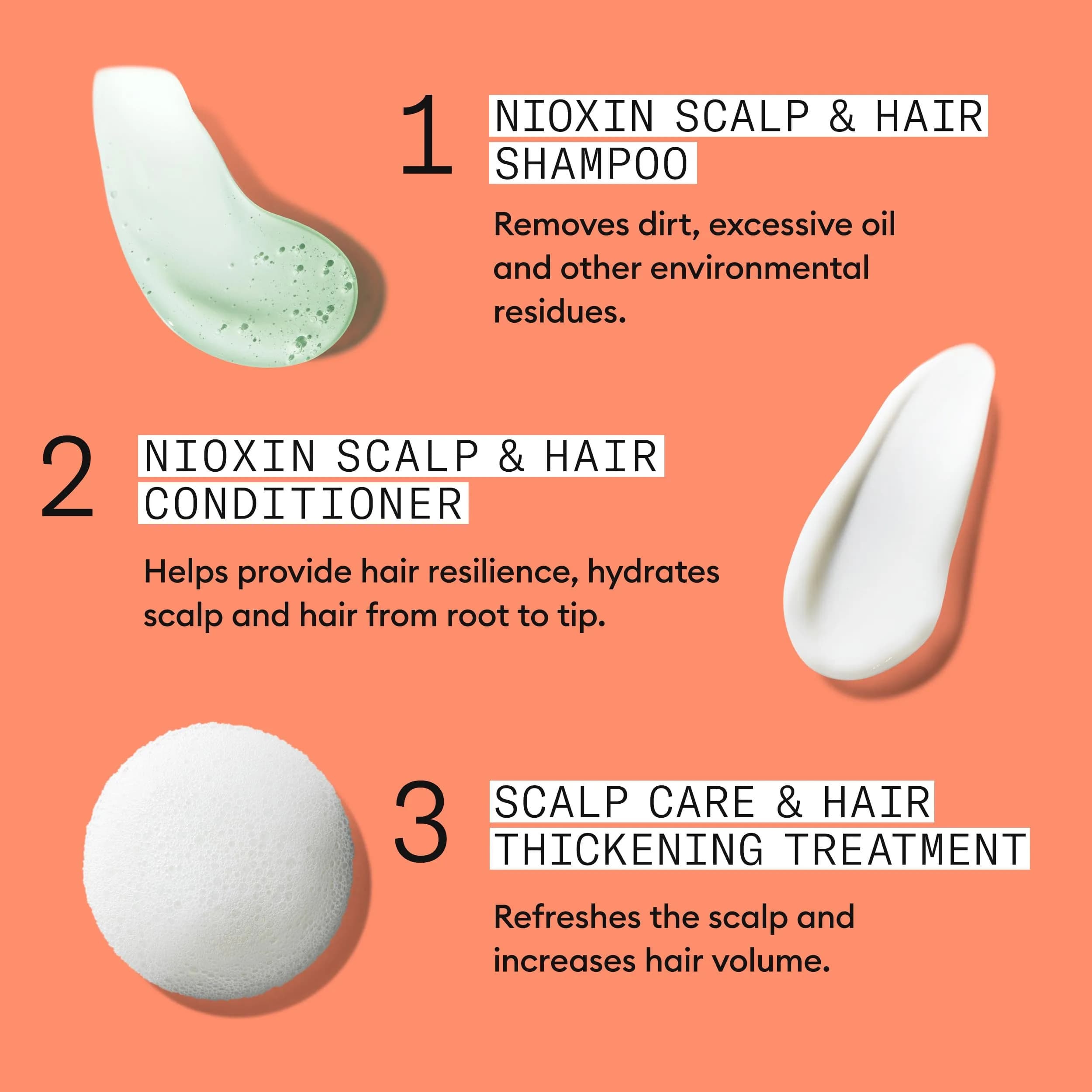Nioxin System 4 Hair Thickening Treatment | 700ml (23.6 Fl Oz) | For Colored or Damaged Hair with Progressed Thinning - view 7
