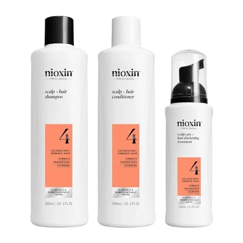 Nioxin System 4 Hair Thickening Treatment | 700ml (23.6 Fl Oz) | For Colored or Damaged Hair with Progressed Thinning thumbnail 1