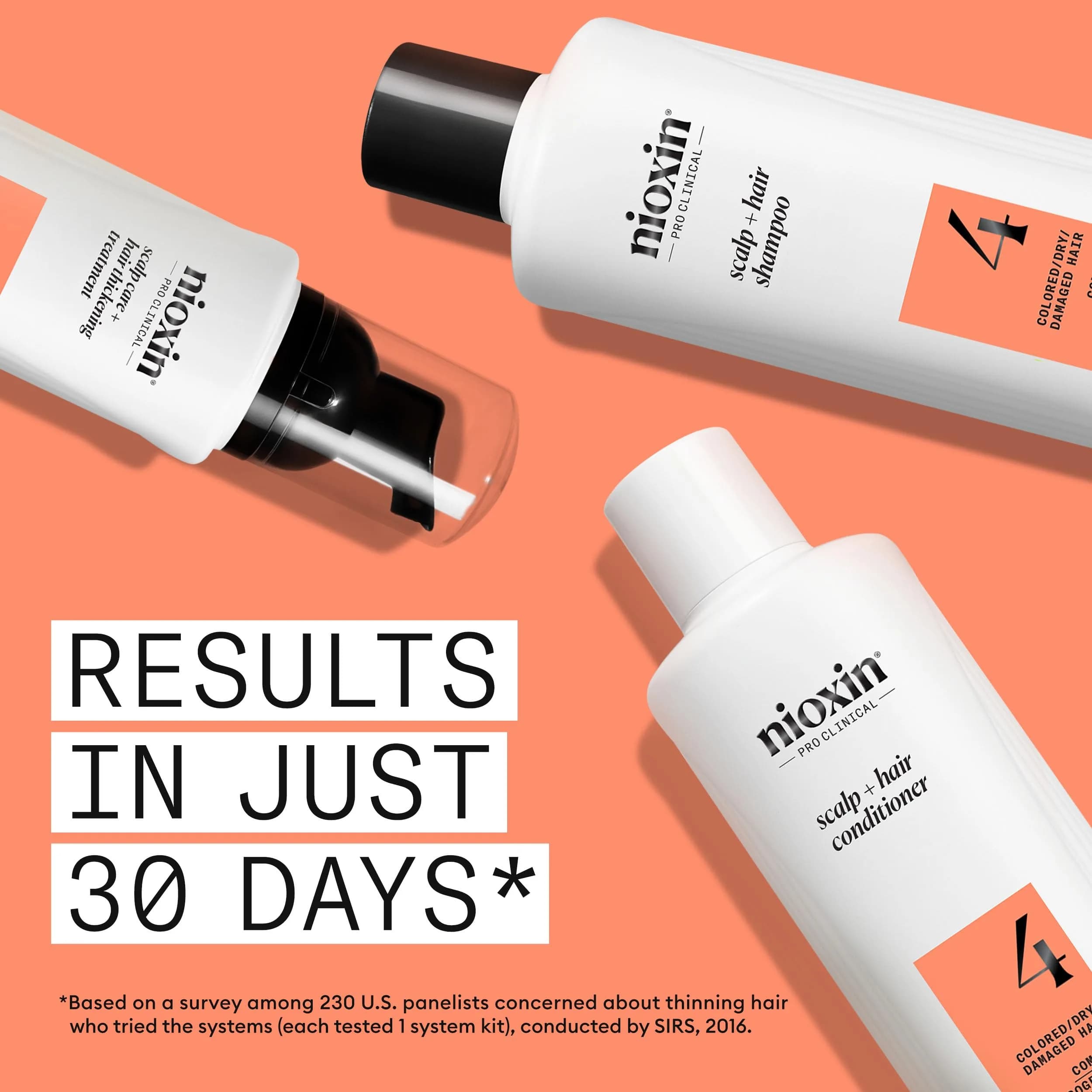 Nioxin System 4 Hair Thickening Treatment | 700ml (23.6 Fl Oz) | For Colored or Damaged Hair with Progressed Thinning - view 4