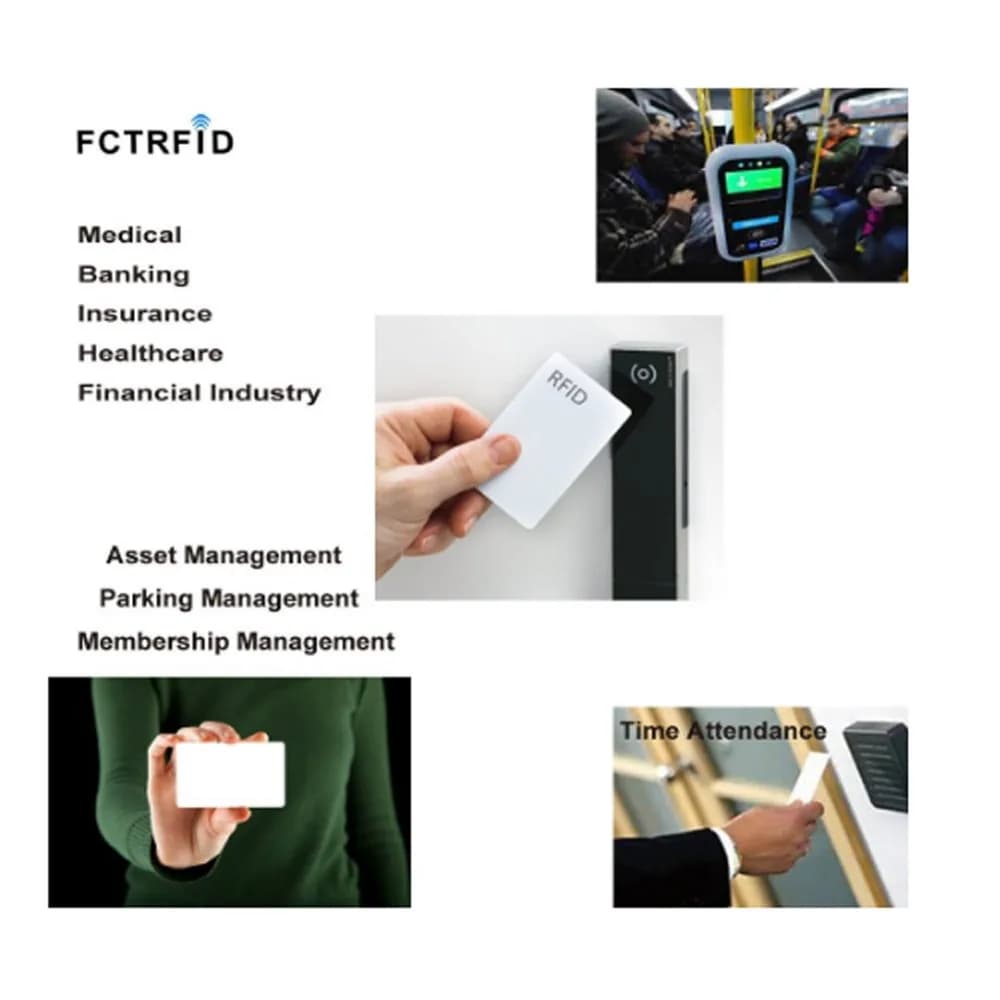 OBO HANDS UID IC Card 10-Pack | Rewriteable RFID Smart Card for Access Control (13.56MHz) - view 4