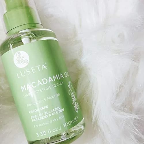 L LUSETA Macadamia Oil Hair Moisture Serum for Dry Hair | Nourishing, Lightweight & Frizz Control (70-120 chars) thumbnail 4