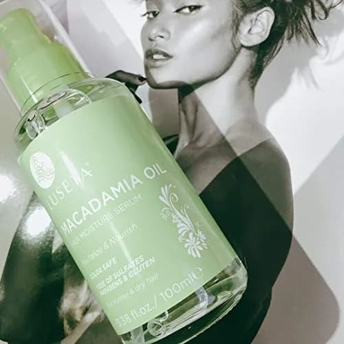 L LUSETA Macadamia Oil Hair Moisture Serum for Dry Hair | Nourishing, Lightweight & Frizz Control (70-120 chars) thumbnail 5