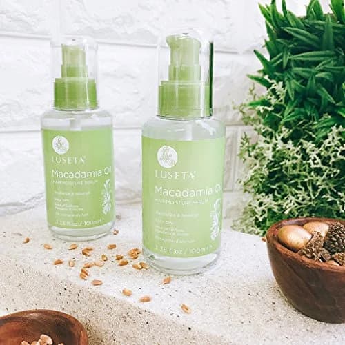 L LUSETA Macadamia Oil Hair Moisture Serum for Dry Hair | Nourishing, Lightweight & Frizz Control (70-120 chars) thumbnail 3