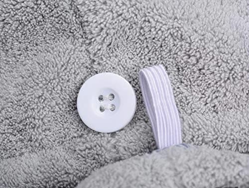 HOPESHINE Women's Soft Shower Hair Towel Twist Hair Turban Wrap Drying Cap 3-Pack | Microfiber, Absorbent & Fast Drying (en_US) thumbnail 5