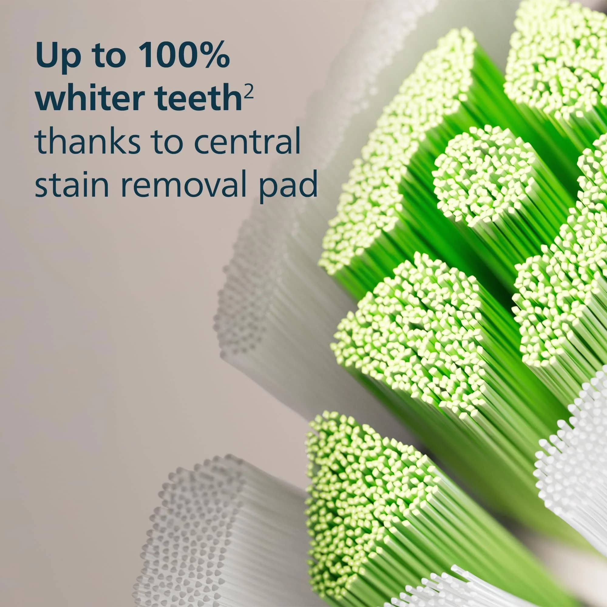 Philips Sonicare W DiamondClean Brush Heads Black 2-Pack (6 Month Supply) | Clinically Tested Whitening & Plaque Removal - view 4
